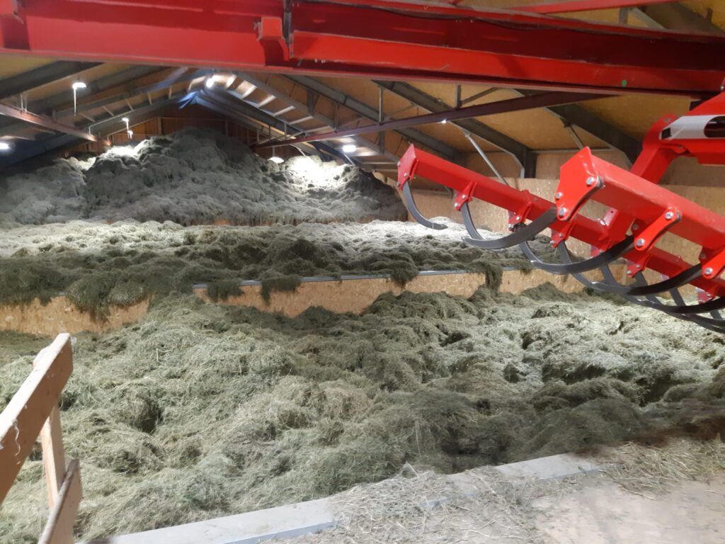 Bijeenkomst over drogen en verbeteren gras door grasdrogen